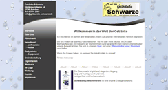 Desktop Screenshot of getraenke-schwarze.de