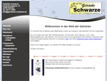 Tablet Screenshot of getraenke-schwarze.de
